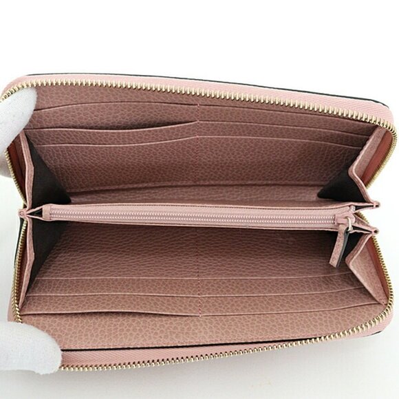 GUCCI Pink Leather Wallet - Picture 4 of 6
